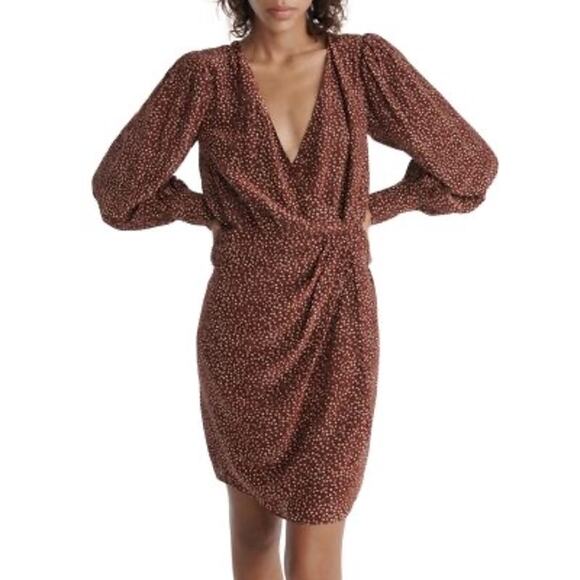 The Kooples Dresses & Skirts - The Kooples Moon Dots Wrap Dress NWT XS – Parisian Edge & Elegance